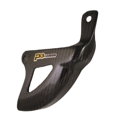 P3 Carbon Rear Brake Rotor Guard - Yamaha